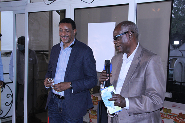 Former coaches of the Ethiopian National Team Presented a speech for Shelter Children
